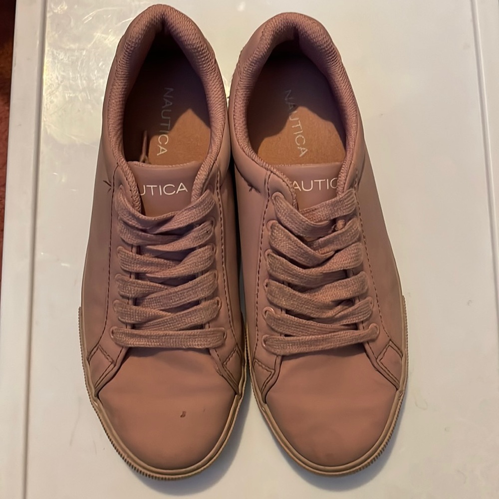Pink nautica sneakers